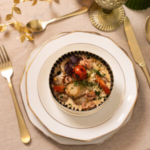 Vispannetje met kreeftensaus - Voorgerecht