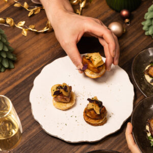 Brioche, gebakken foie gras